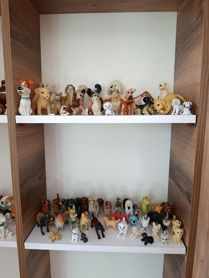 100 tane köpek figur koleksiyon - Görsel 5