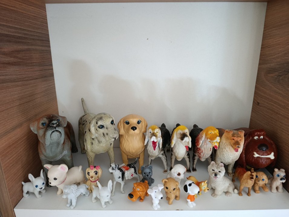 100 tane köpek figur koleksiyon - Görsel 3
