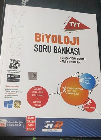 Hız ve Renk TYT Biyoloji Soru Bankası