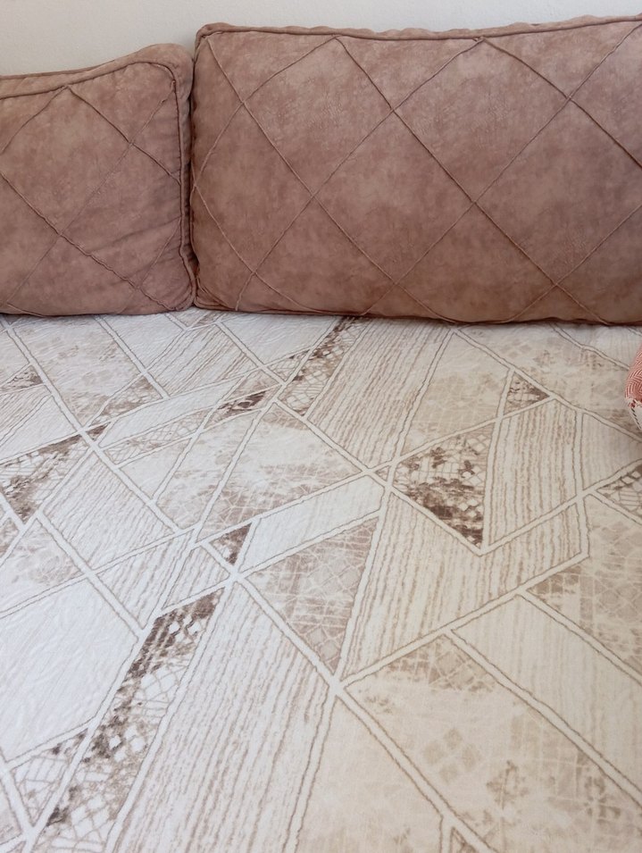 12 adet yastık kılıfı ve  11 MT halı poları - Görsel 3