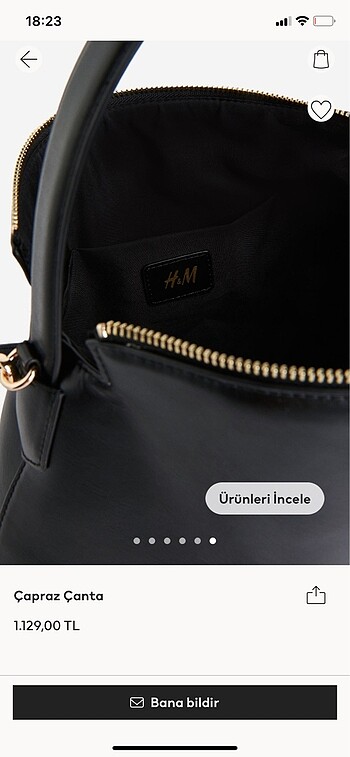 Beden siyah Renk H&M Siyah Büyük Çanta