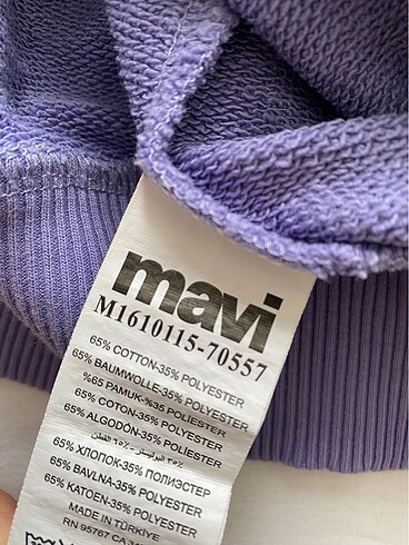 m Beden mavi Renk Mavi Kapüşonlu