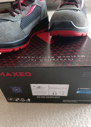 Gri Bağcıklı Erkek iş Ayakkabı - Görsel 4