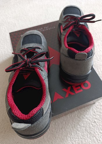 Gri Bağcıklı Erkek iş Ayakkabı - Görsel 3