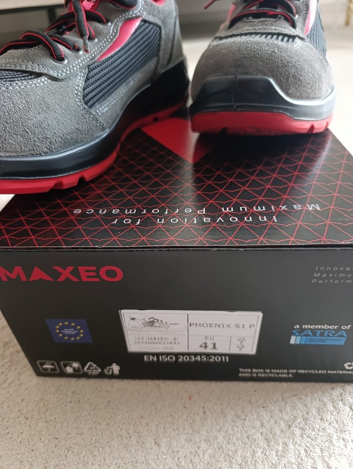 Gri Bağcıklı Erkek iş Ayakkabı - Görsel 4