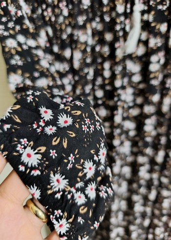 Kadın Siyah Uzun Elbise - Görsel 5