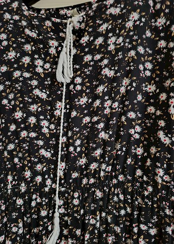 Kadın Siyah Uzun Elbise - Görsel 4