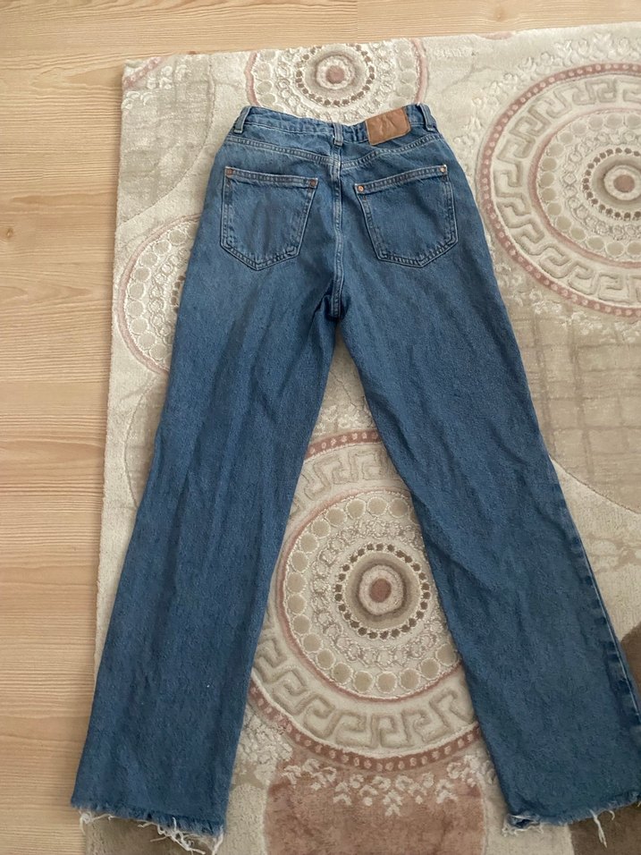 Mavi Regular Fit Midi Denim Kadın Kot Pantolon - Görsel 3