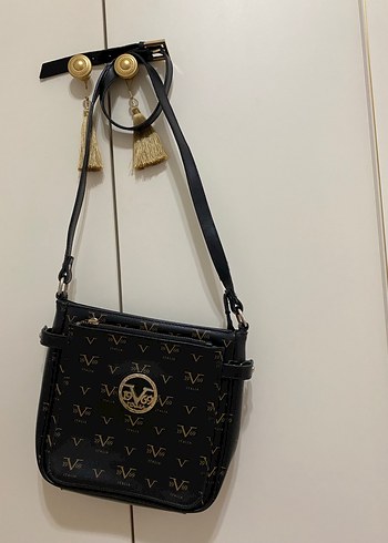 Klasik Siyah Deri Kadın Çanta - Görsel 3