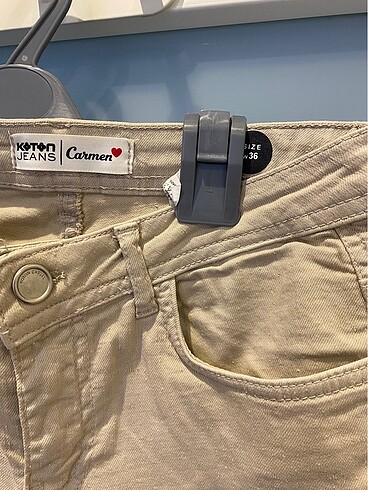 Koton krem pantolon