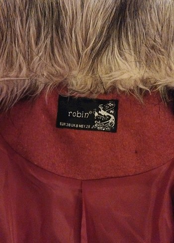 Robin Kurklu Kadin Tarcin Midi Kaban
