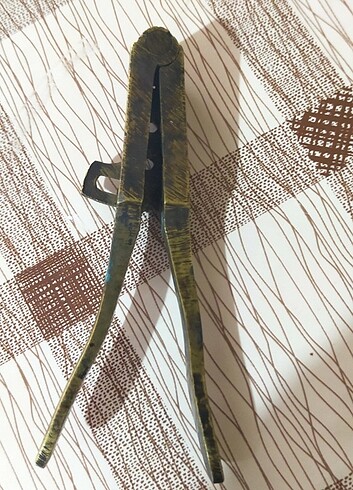  Beden altın Renk Osmanlı dönemi iki hazneli kurşun dökme kalıbı