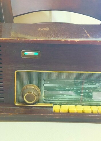 Antika Türkiye'nin ilk üretimi Seda radyo 