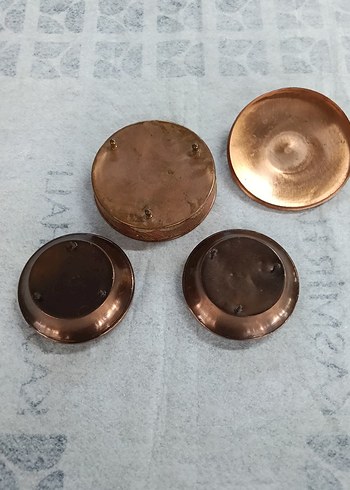 Antika Erzincan işi bakır obje - Görsel 4