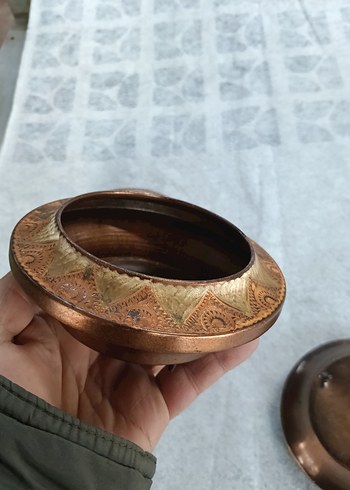 Antika Erzincan işi bakır obje - Görsel 6