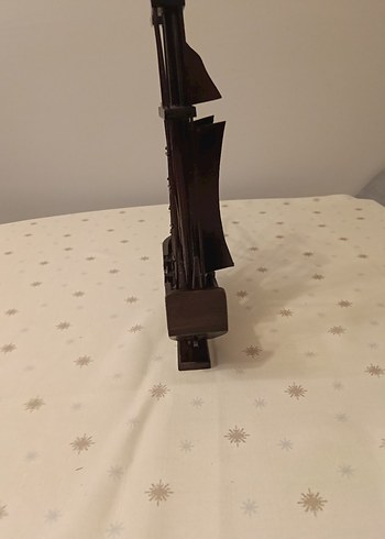 Ahşap Büyük Boy Yelkenli - Görsel 3