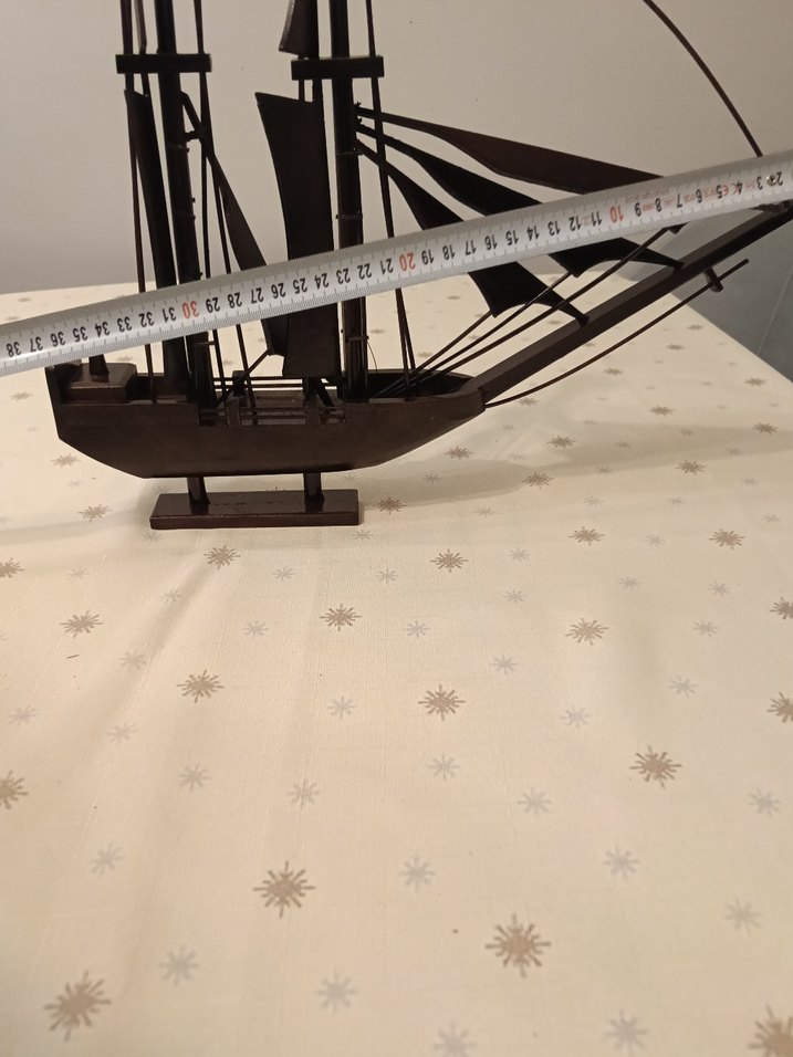 Ahşap Büyük Boy Yelkenli - Görsel 4