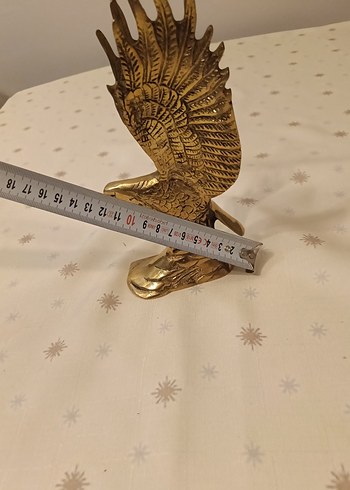 Antika Pirinç Kartal Figürü - Görsel 5