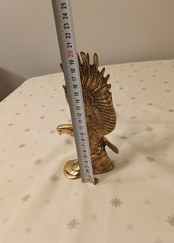 Antika Pirinç Kartal Figürü - Görsel 4