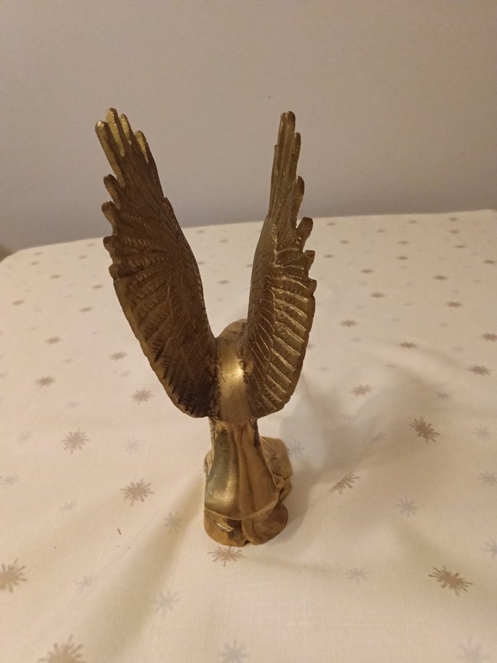 Antika Pirinç Kartal Figürü - Görsel 3