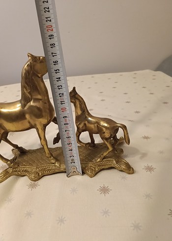 Antika Pirinç Yavrulu At - Görsel 8