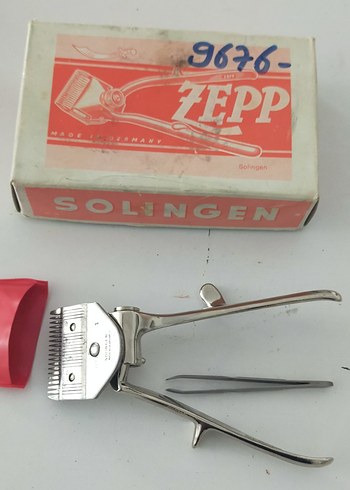 Antika Solingen Zepp Kutulu Traş Makinesi - Görsel 4