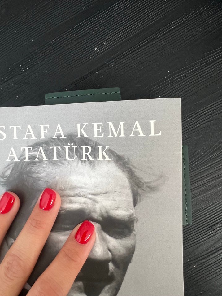 Bordo Deri Mouse Pad kitap ayraçı harry pother - Görsel 5