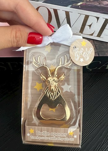 Parlak Altın Bohem Erkek Anahtarlık Şişe Açacağı - Görsel 2