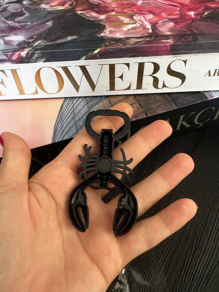 Siyah Akrep Figürlü Gotik şişe açacağı - Görsel 2