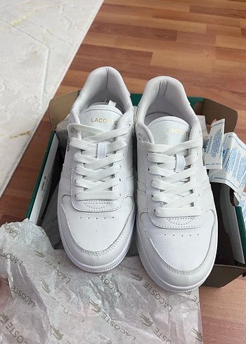 Beyaz Lacoste Kadın Spor Ayakkabı orijinal - Görsel 6