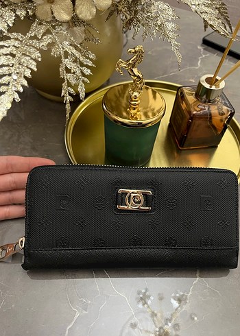 Siyah Deri Kadın Fermuarlı Cüzdan - Görsel 5