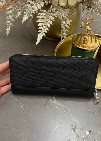 Siyah Deri Kadın Fermuarlı Cüzdan - Görsel 2