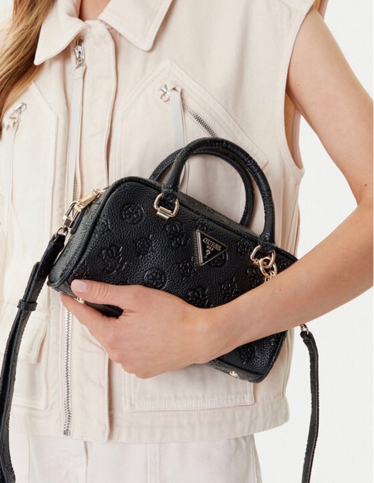 Guess Siyah Deri Kadın Çanta - Görsel 2