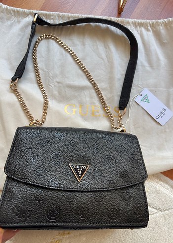 Zincir Detaylı Siyah Deri Kadın Çanta - Görsel 7