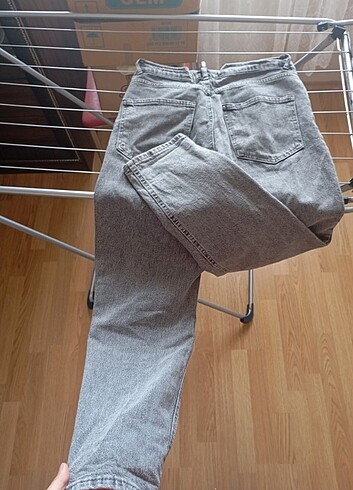 s Beden gri Renk Gri jeans kot