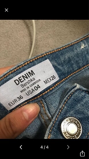 Bershka Bershka jean pantolon