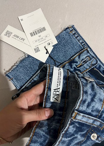 s Beden Kadın Mavi Normal Boy Dar Kot Pantolon