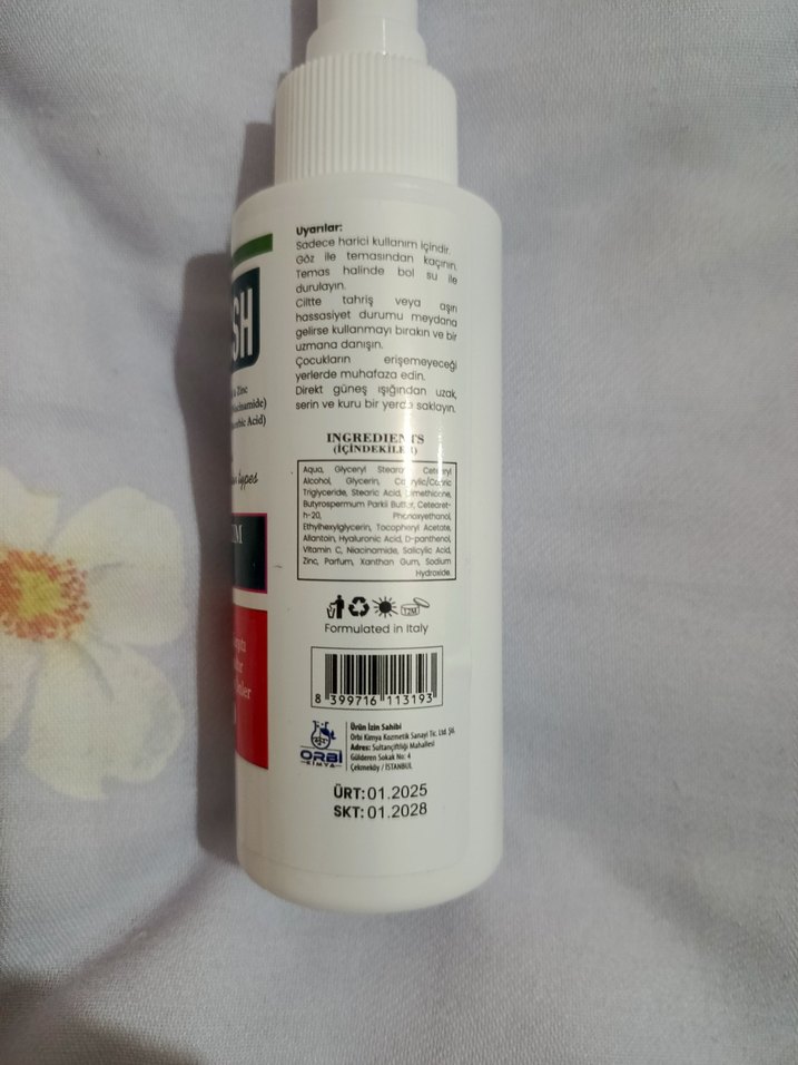 Orbi Fresh Sivilce Bakım Kremi - Görsel 2