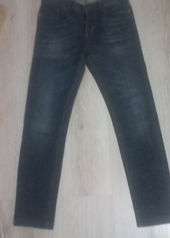 Erkek Lacivert Denim Regular Fit Jean - Görsel 3