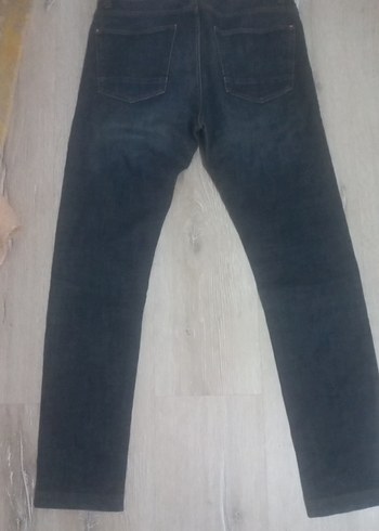 Erkek Lacivert Denim Regular Fit Jean - Görsel 2