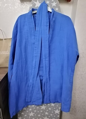 s Beden Kimono mavi