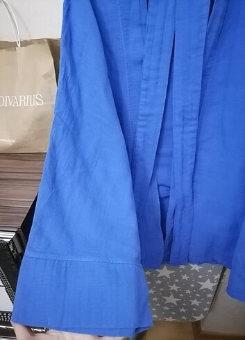 s Beden mavi Renk Kimono mavi