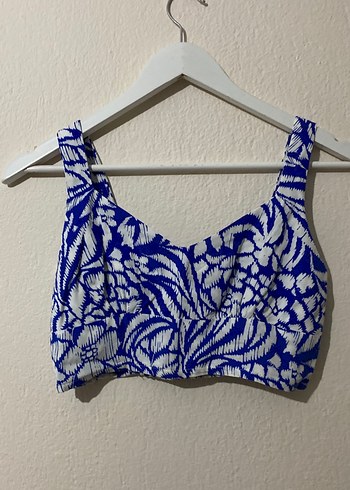 Koton  Bağlama Desenli Bohem Mini Bustiyer - Görsel 2