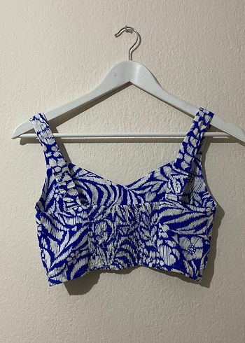 Koton  Bağlama Desenli Bohem Mini Bustiyer - Görsel 4