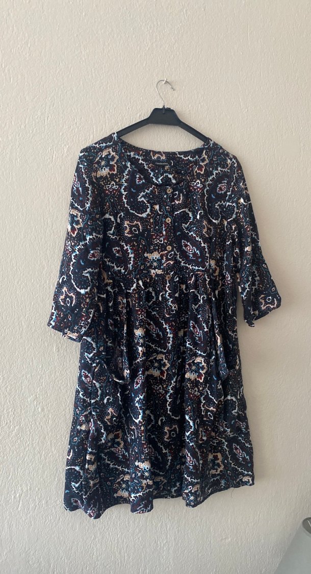 Clandestino Hamile Bohem Çok Renkli Desenli Elbise - Görsel 2