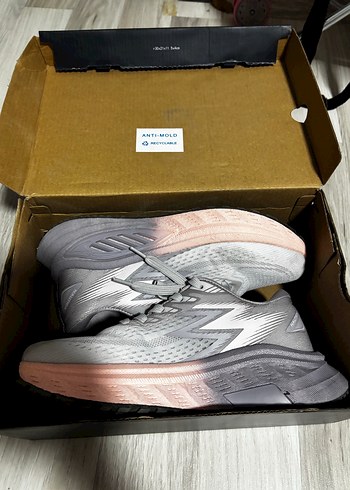 Nautica Sik Ve Rahat Gri Pembe Spor Ayakkabi