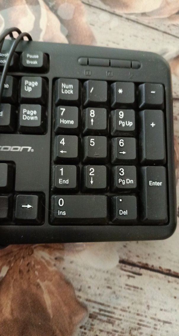 Kablolu Siyah Siyah Klavye - Görsel 2