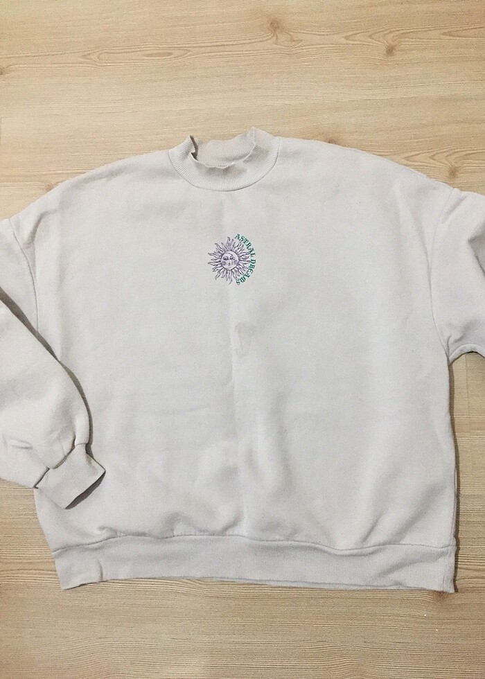 Oversize Sweat 3iplik pamuklu - Görsel 2