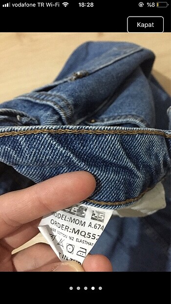 Trendyol & Milla Kot dar pantolon