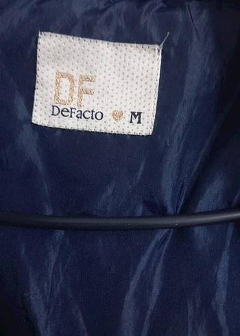 Koyu Mavi Fermuarlı Kadın mont - Görsel 3